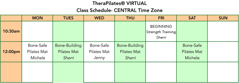 Central Schedule